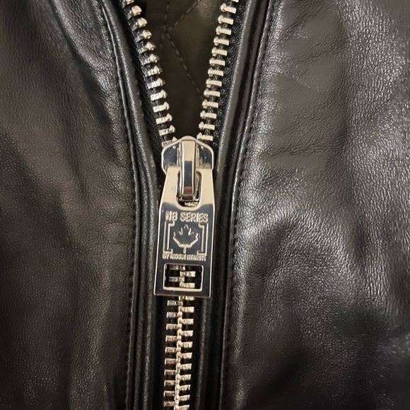 NWOT NB SERIES NICOLE BENISTI LADIES DOWN FUR AND LEATHER COAT - Picture 4 of 14